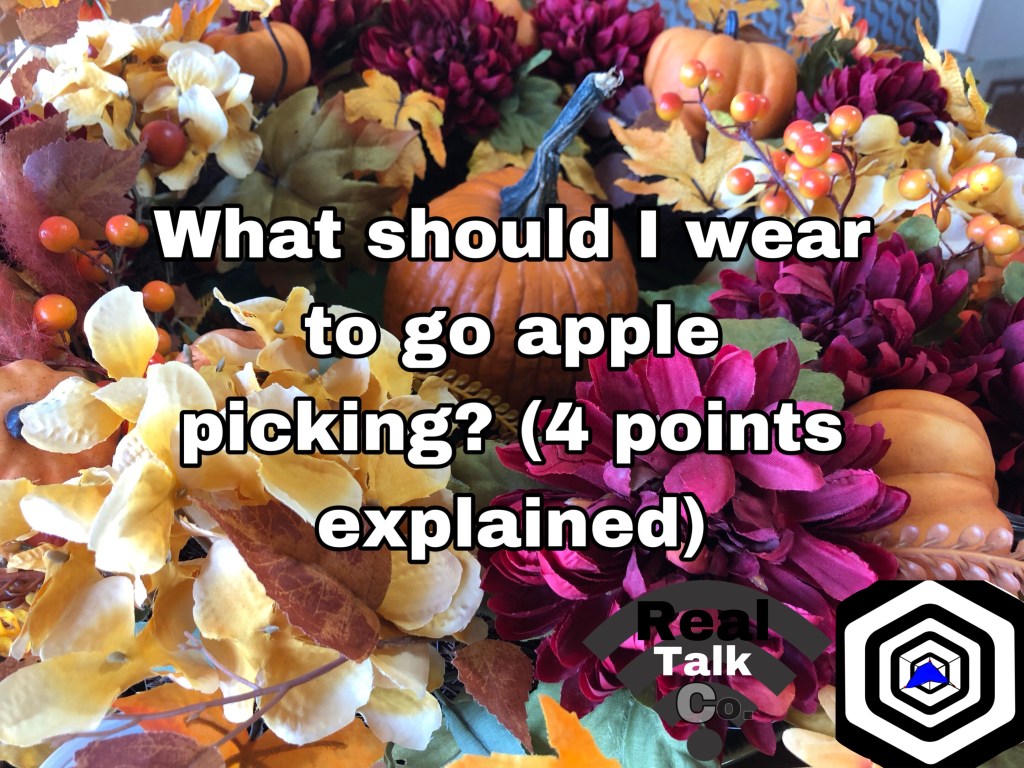 What should i wear to go apple picking?&nbsp;(Explained)