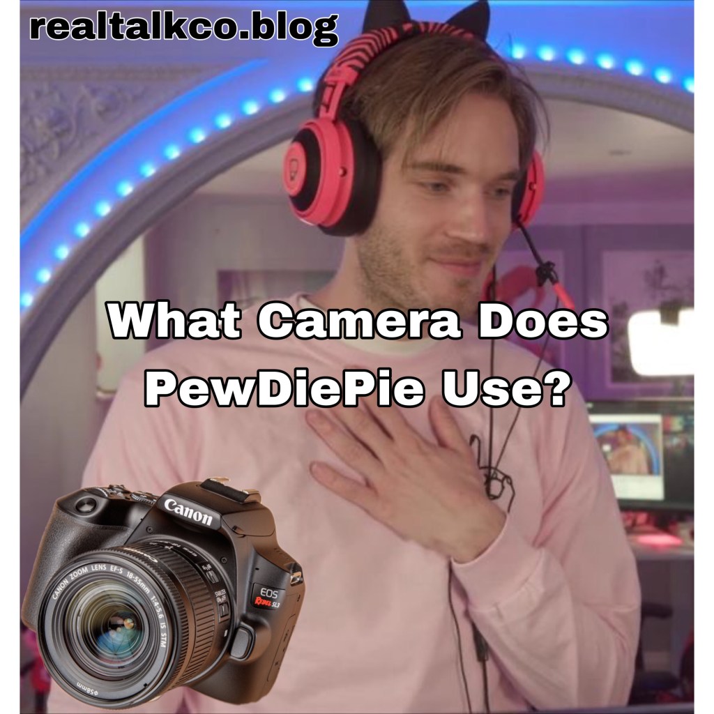 What Camera Does PewDiePie Use?&nbsp;(Explained)