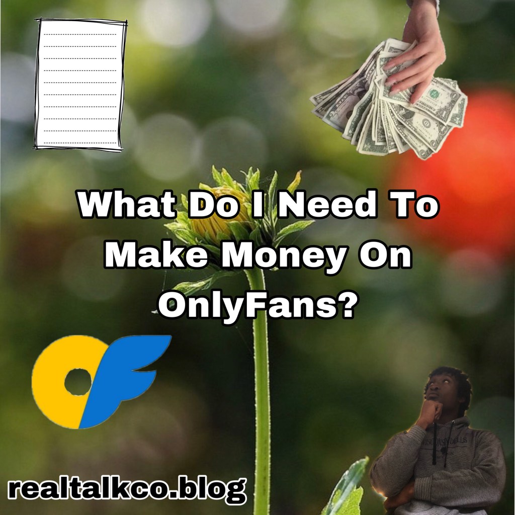 What Do I Need To Make Money On OnlyFans? (4 Points Explained)