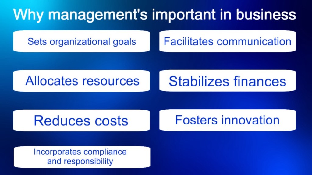 Why management is important in business (15 Reasons explained)