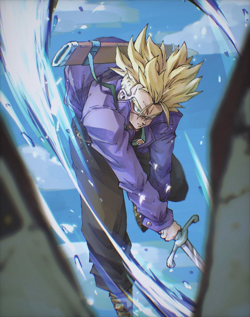 It’s time to give Super Saiyan Trunks his flowers