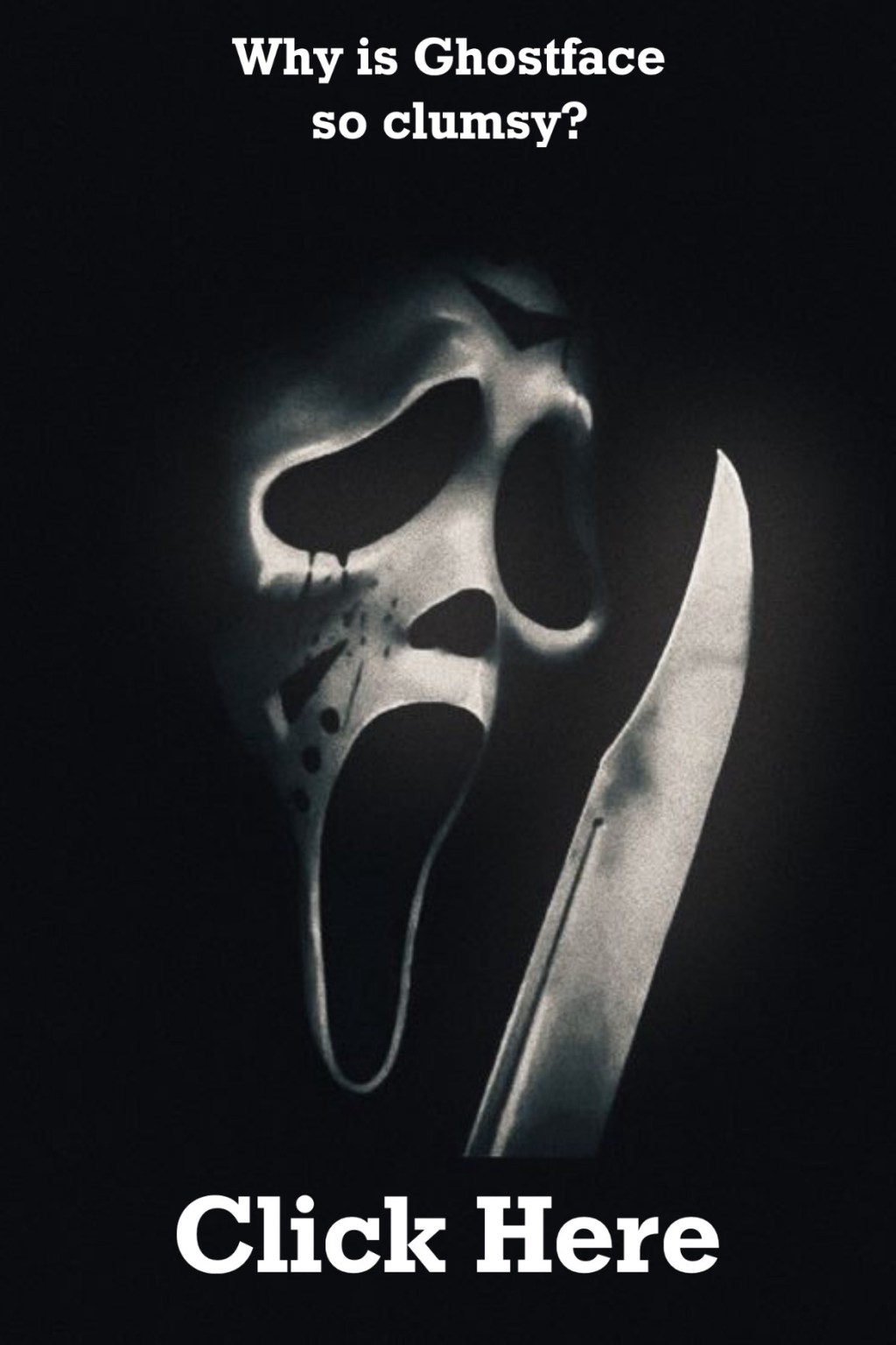 Why is Ghostface So Clumsy? (Explained)