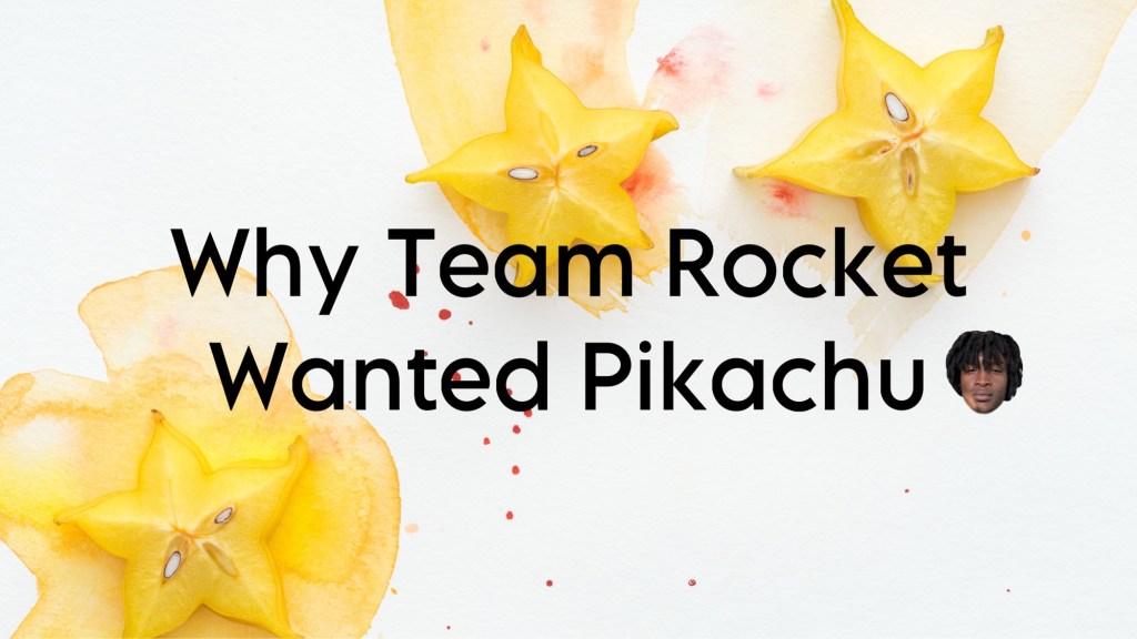 Why Team Rocket Wanted Pikachu